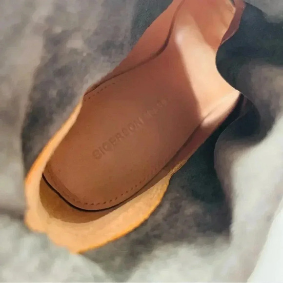 Sigerson Morrison Faro Suede Peep Toe Tassel Bootie - Picture 6 of 6